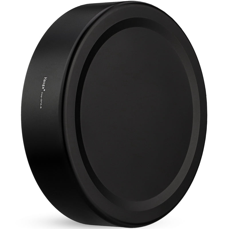 Haoge Metal Front Lens Cap Cover for Fujifilm GFX100RF Camera Accessories Black Cap-GFX-B