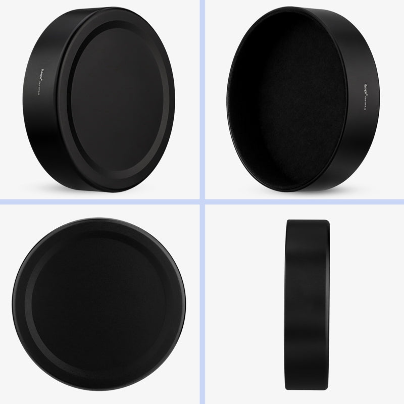 Haoge Metal Front Lens Cap Cover for Fujifilm GFX100RF Camera Accessories Black Cap-GFX-B