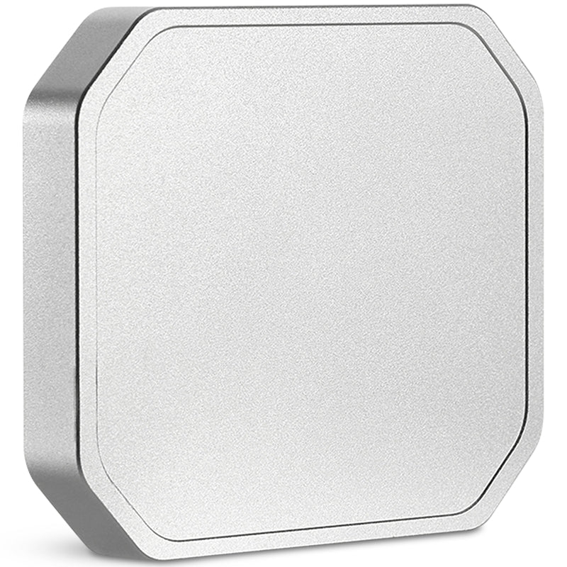 Haoge Square Metal Lens Hood for Fujifilm X100VI Fuji X100V X100F X100T X100S X70 Fuji Photo Camera Accessories Silver with 49mm Uv Filter Adapter Ring Hollow Out Designed LH-X1006-PS