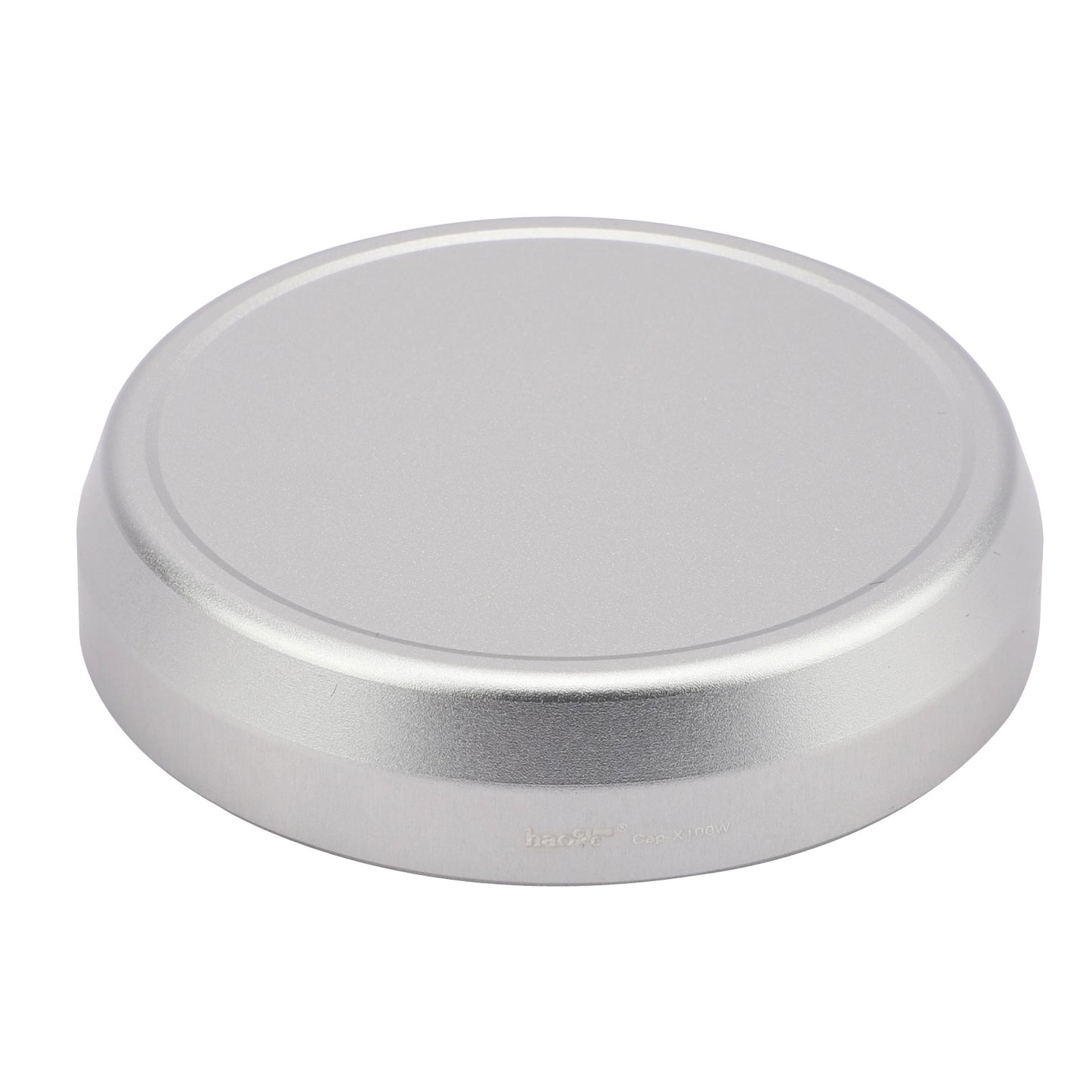 Haoge Cap-X100W Metal Lens Cap for Fujifilm Fuji X100F X100S X100T X100 X70 Camera Silver