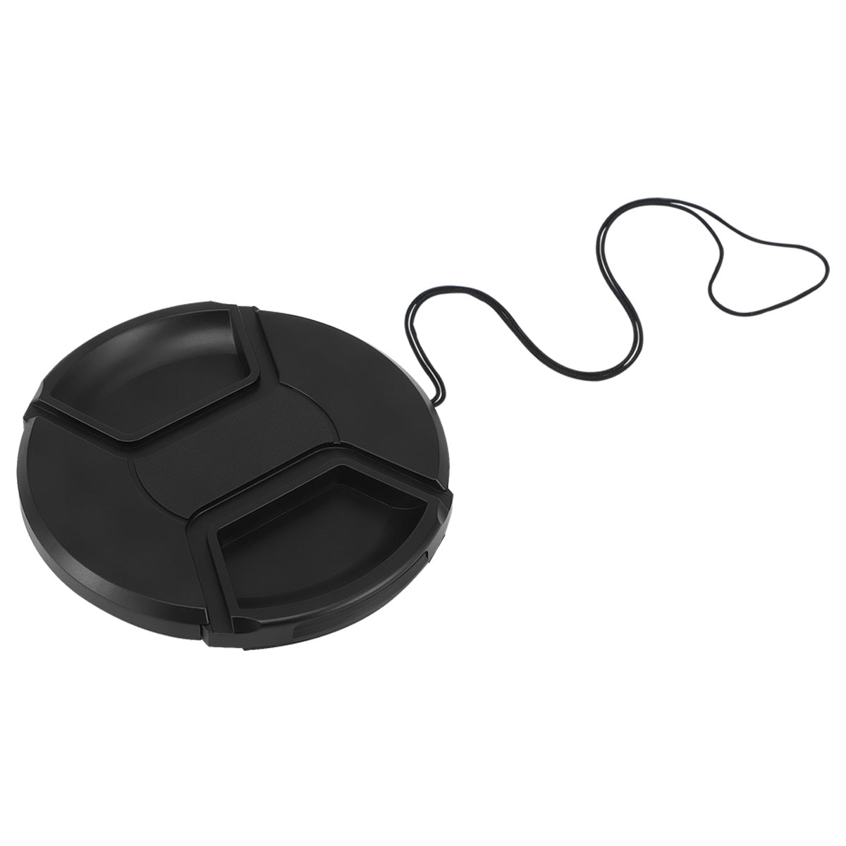 Haoge 95mm Center Pinch Snap On Front Lens Cap Cover with Cap Keeper for Canon Nikon Sony Fujifilm Sigma Tamron and Other 95mm Filter Thread Lens