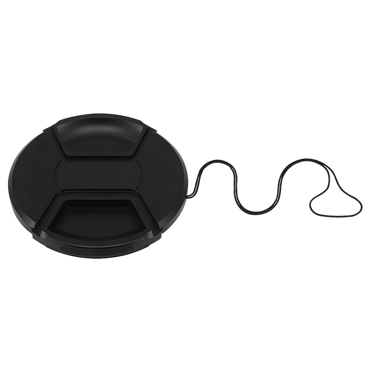 Haoge 95mm Center Pinch Snap On Front Lens Cap Cover with Cap Keeper for Canon Nikon Sony Fujifilm Sigma Tamron and Other 95mm Filter Thread Lens