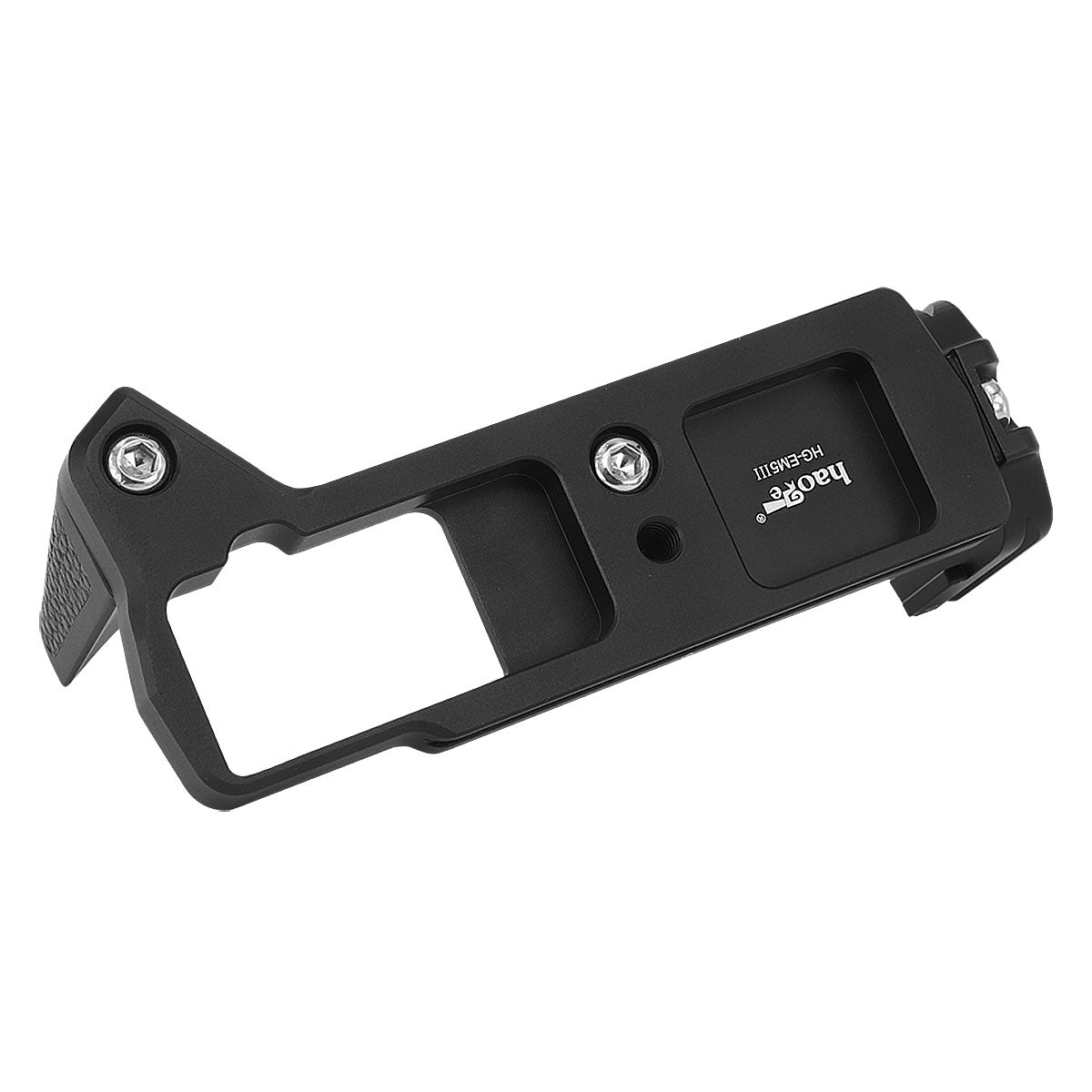 Haoge HG-EM5III Quick Release Plate Camera Bracket Holder Hand Grip for Olympus OM-D E-M5 MARK III fit Arca Swiss Sunwayfoto Kirk RRS Benro