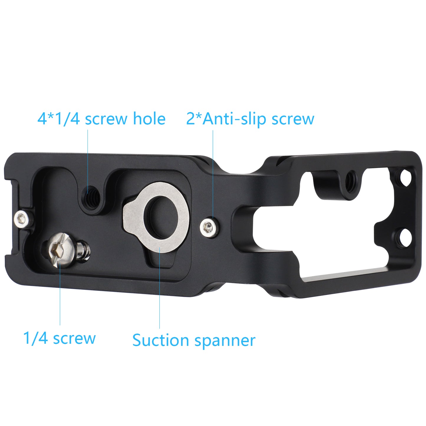 Haoge HG-XT4 Camera L Bracket for Fujifilm X-T4 Fujinon XT4 Camera,Arca Style Compatiable Quick Release Plate