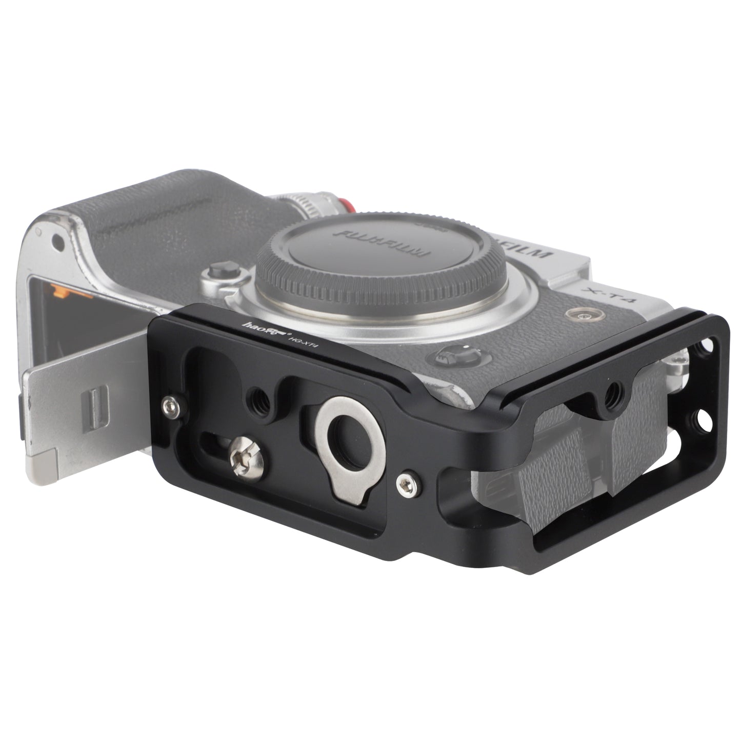 Haoge HG-XT4 Camera L Bracket for Fujifilm X-T4 Fujinon XT4 Camera,Arca Style Compatiable Quick Release Plate