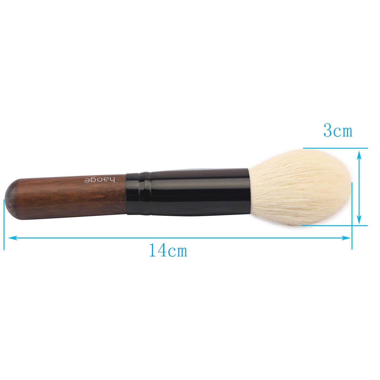 Haoge DSLR and Mirrorless Camera Lens Cleaner Brush Vinyl Record Electrostatic Brush LP scan SLR computer Screen Dust cleaning brush super soft brush - Goat Hair