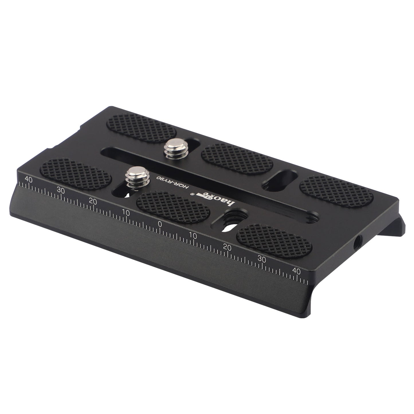 Haoge HQR-RY90 Camera Plate is specifically designed for DJI Ronin-S RoninS Gimbal Stabilizer compatible Manfrotto MVH500AH MVH500A MVH502AH MVH502A 501HDV 503HDV 504HD 509HD 526 577 701HDV Tripod Fluid Video Head …