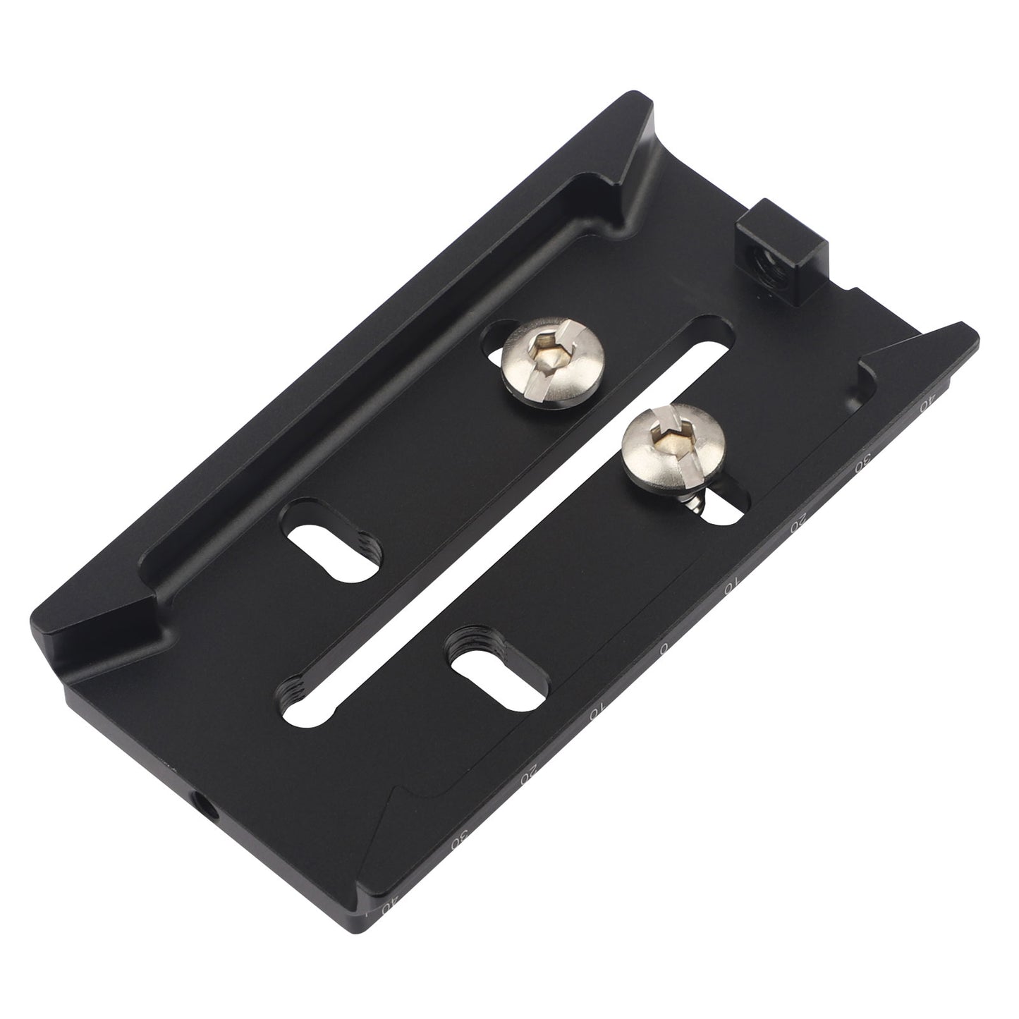 Haoge HQR-RY90 Camera Plate is specifically designed for DJI Ronin-S RoninS Gimbal Stabilizer compatible Manfrotto MVH500AH MVH500A MVH502AH MVH502A 501HDV 503HDV 504HD 509HD 526 577 701HDV Tripod Fluid Video Head …
