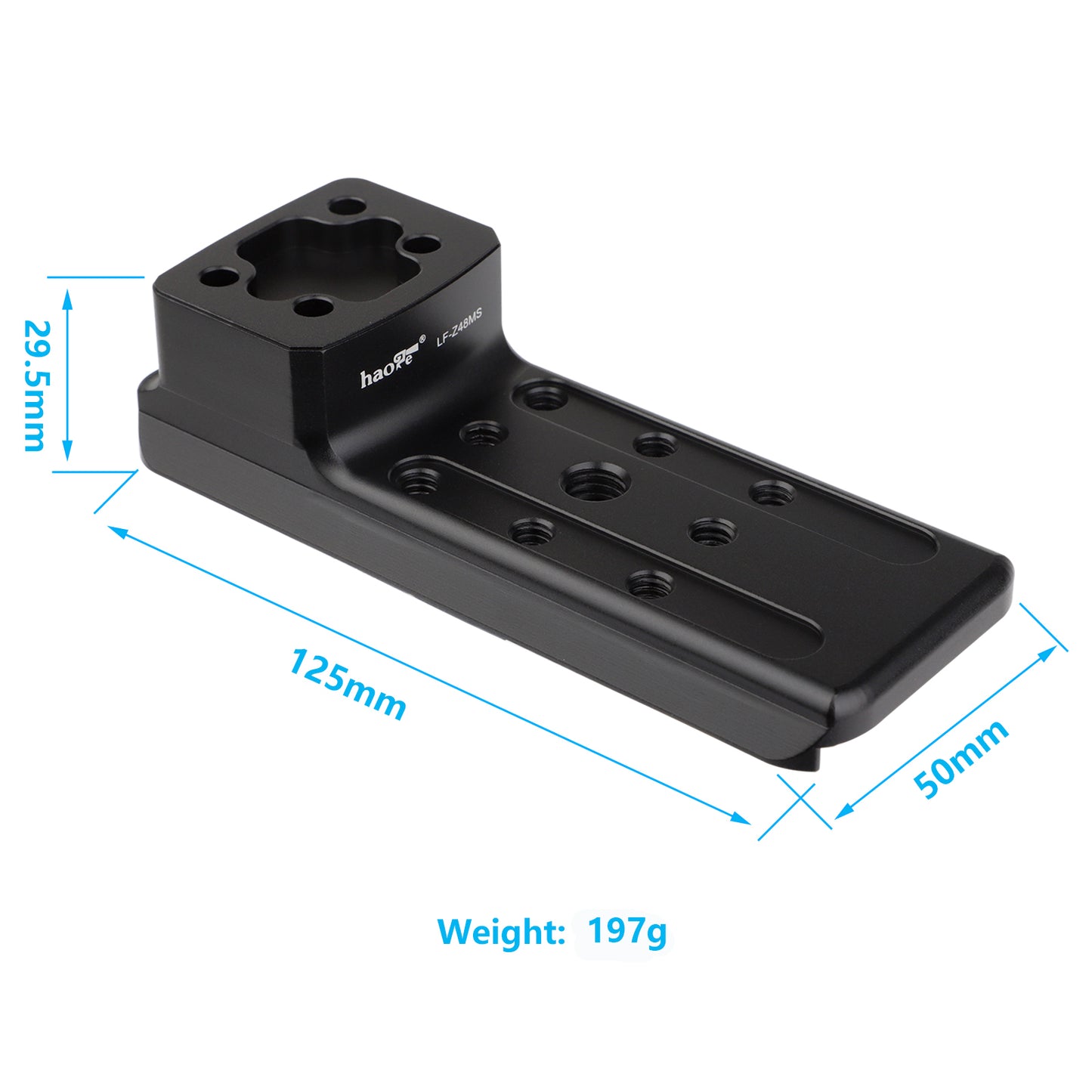 Haoge LF-Z48MS-II Lens Collar Replacement Foot Tripod Mount Ring for Nikon Nikkor Z 600mm f4 TC VR S,Z 800mm f/6.3 VR S fit Sachtler FSB-10T FSB6T FSB8 FSB8T DV10 3+3 5+5 DV8 DV8/100