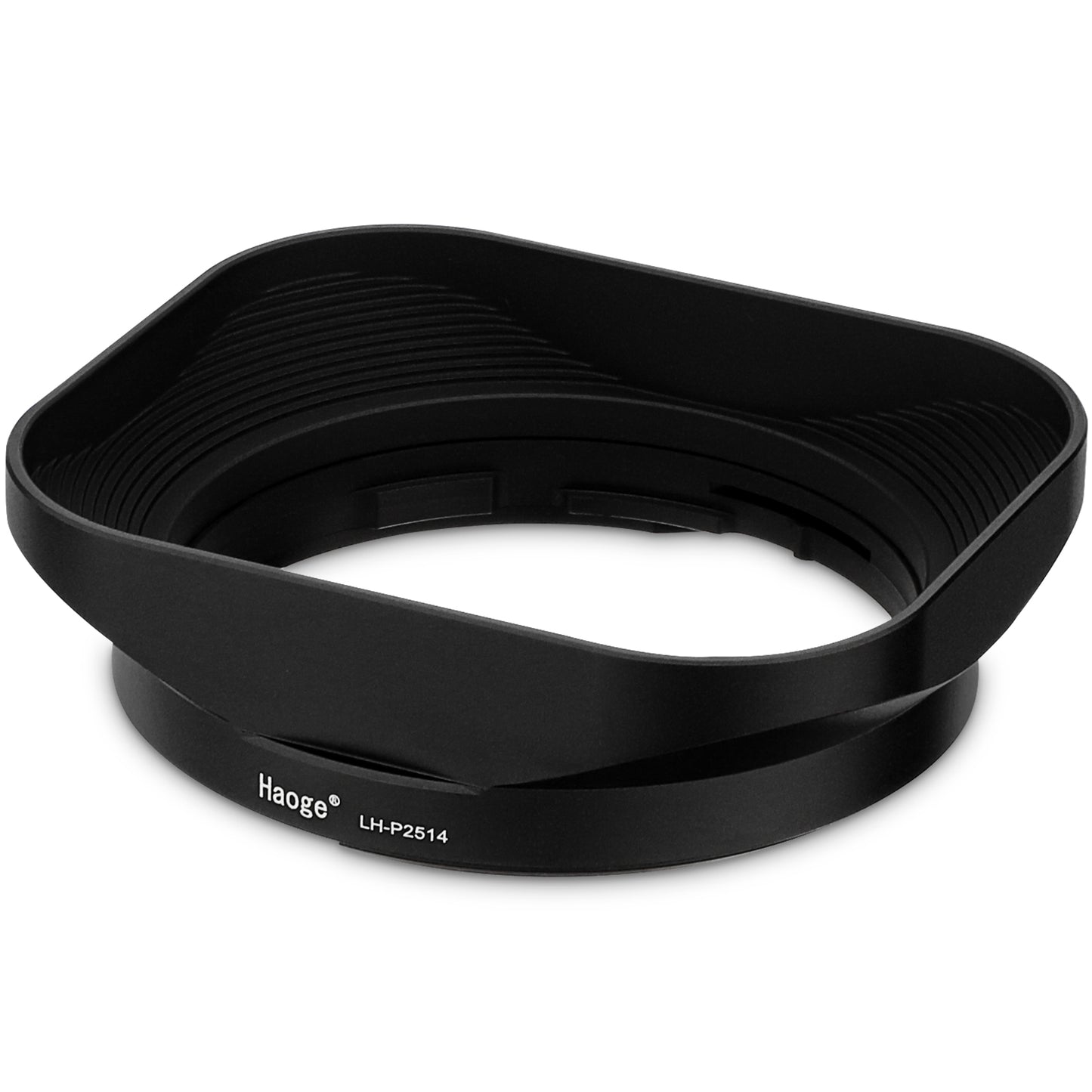 Haoge LH-P2514 Square Metal Lens Hood for Panasonic LEICA DG SUMMILUX 25mm f/1.4 ASPH lens dg25 25MM F1.4 H-X025