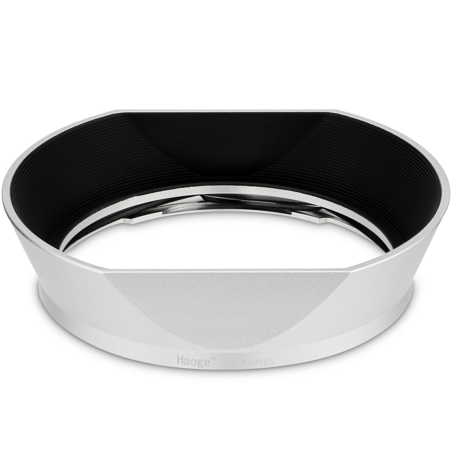 Haoge Metal Square Bayonet Lens Hood for Voigtlander Nokton Aspherical ASPH 40mm f1.2 VM,35mm f/1.2 II/III VM, 50mm f1.2 VM Leica M-Mount Lens replaces LH-8 Shade LH-VM35MS Silver