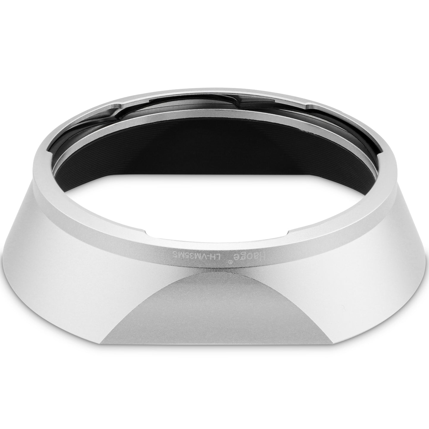 Haoge Metal Square Bayonet Lens Hood for Voigtlander Nokton Aspherical ASPH 40mm f1.2 VM,35mm f/1.2 II/III VM, 50mm f1.2 VM Leica M-Mount Lens replaces LH-8 Shade LH-VM35MS Silver