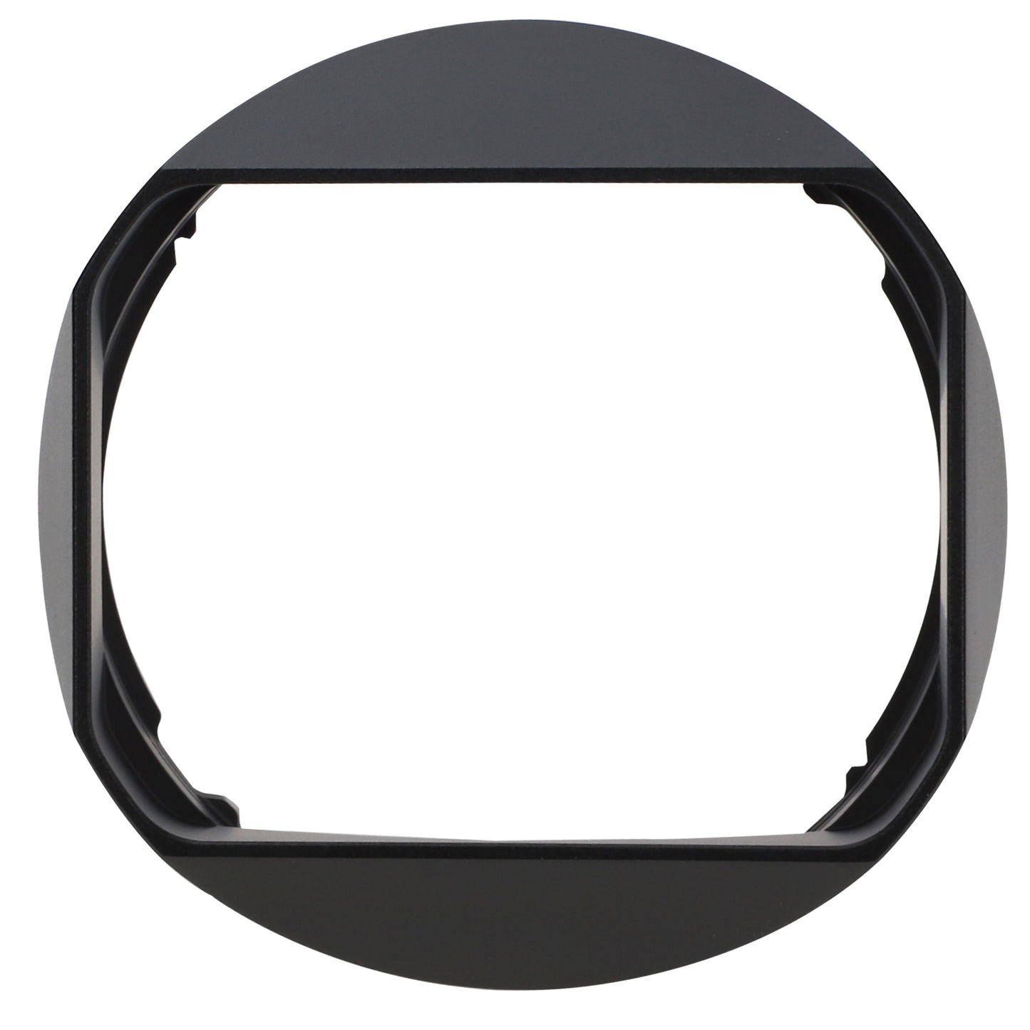 Haoge Lens Hood Metal Square Bayonet for Fujifilm Fuji Fujinon XF 18mm F1.4 R LM WR Lens With Metal Front Cap Kit, Replaces Fuji xf18mmf/1.4 Lens Hood LH-XF18 on Camera X-T4 X-S10 X-T30 XE4