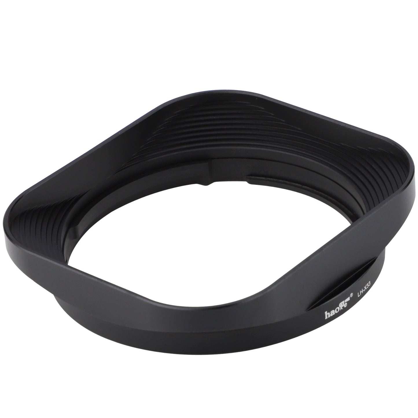 Haoge LH-X33 Lens Hood Metal Square Bayonet for Fujifilm XF33mm F1.4 R WR Lens, Fuji XF 33mm f/1.4 R LM WR Hood Shade