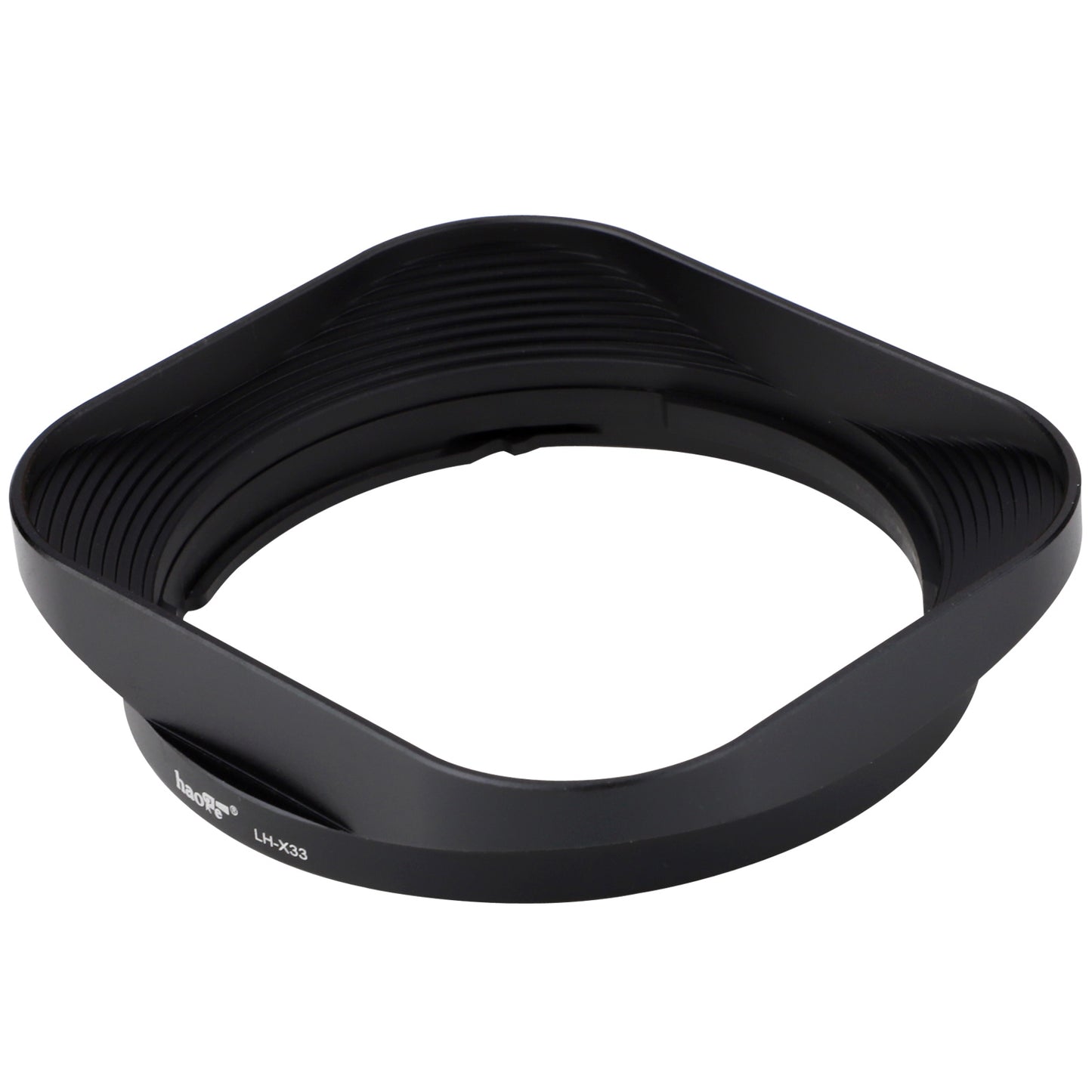 Haoge LH-X33 Lens Hood Metal Square Bayonet for Fujifilm XF33mm F1.4 R WR Lens, Fuji XF 33mm f/1.4 R LM WR Hood Shade