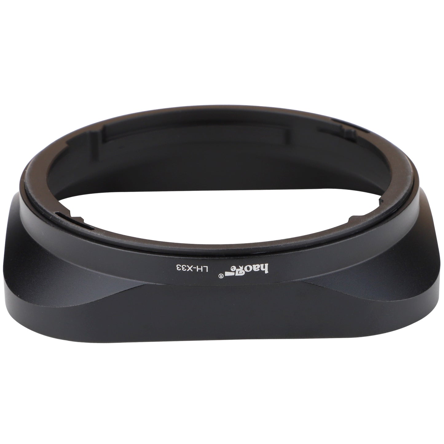 Haoge LH-X33 Lens Hood Metal Square Bayonet for Fujifilm XF33mm F1.4 R WR Lens, Fuji XF 33mm f/1.4 R LM WR Hood Shade