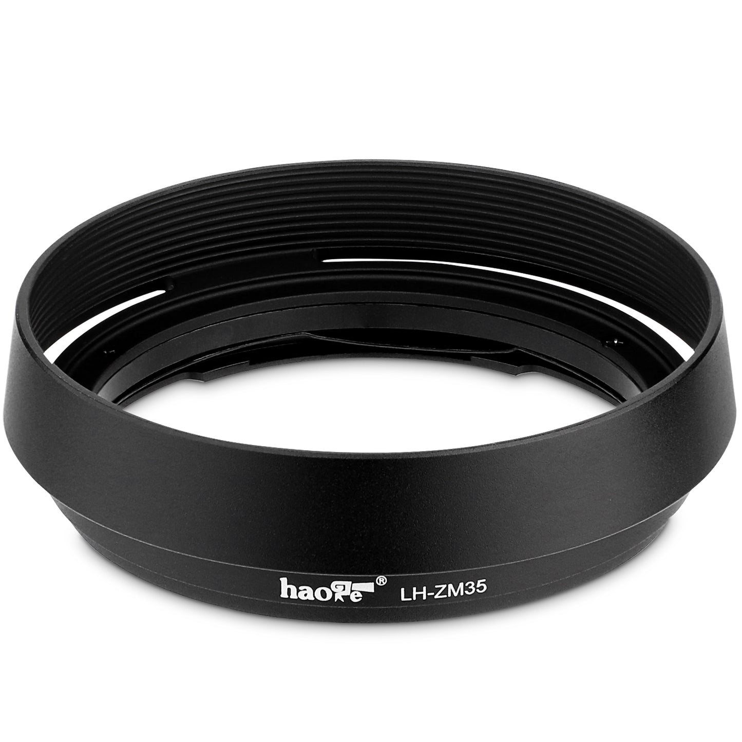 Haoge LH-ZM35 Bayonet Metal Round Lens Hood Shade Compatible with Voigtlander APO-Lanthar 35 mm / 1:2.0 50 mm / 1:2.0 VM Lens Black replace LH-13