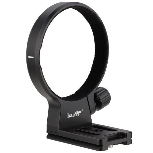 Haoge LMR-RF140 Lens Collar Tripod Mount Ring for Canon RF100-400mm F5.6-8 IS USM Lens Stand Base Canon RF-Mount built-in Arca Type Quick Release Plate
