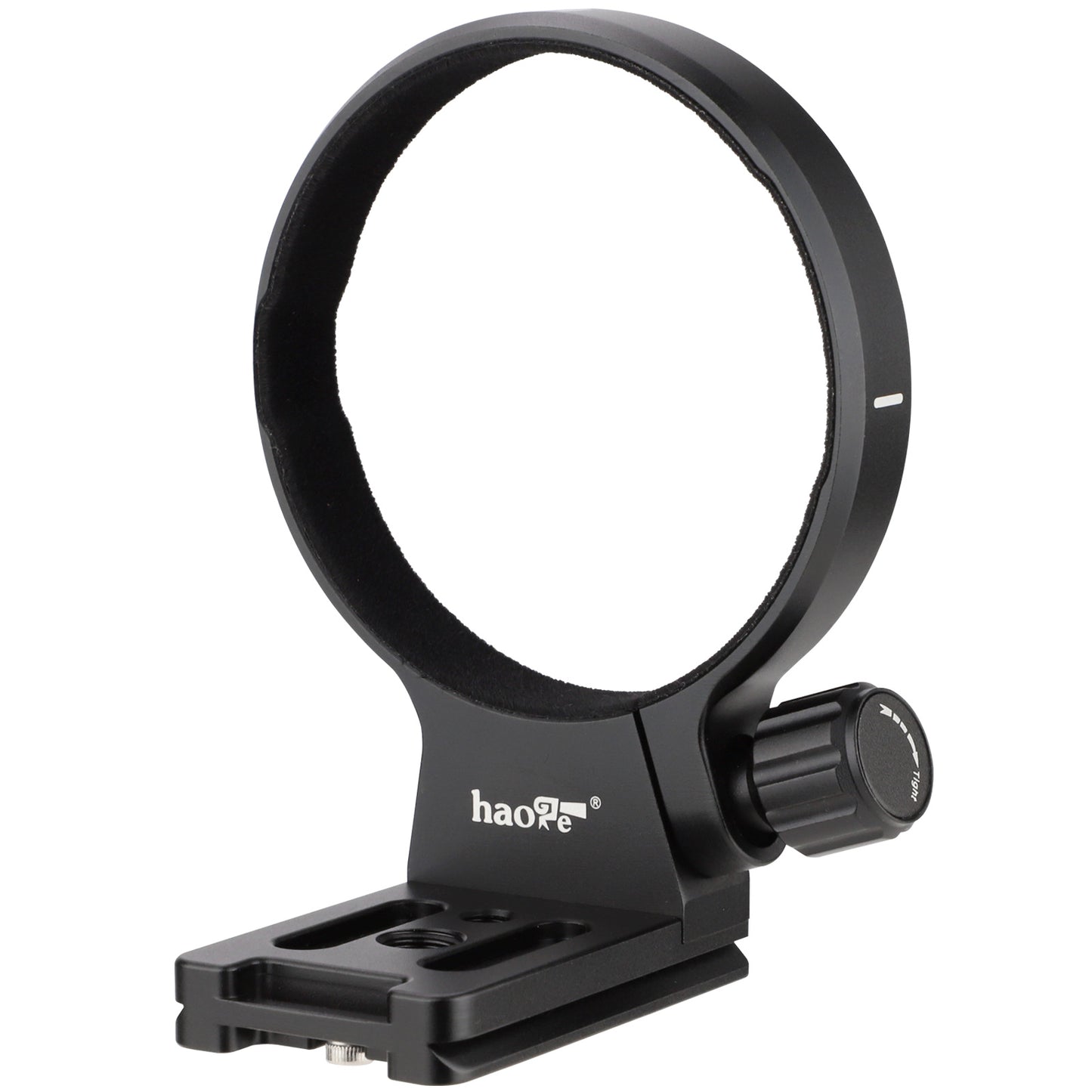 Haoge LMR-RF140 Lens Collar Tripod Mount Ring for Canon RF100-400mm F5.6-8 IS USM Lens Stand Base Canon RF-Mount built-in Arca Type Quick Release Plate