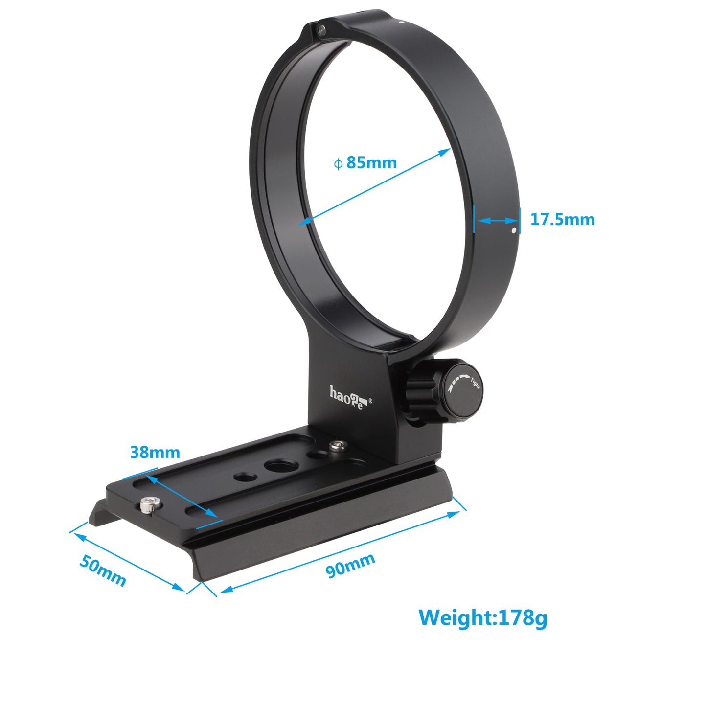 Haoge LMR-TL155 Lens Collar Tripod Mount Ring Stand Base for Tamron 150-500mm f/5-6.7 Di III VC VXD A057 Lens