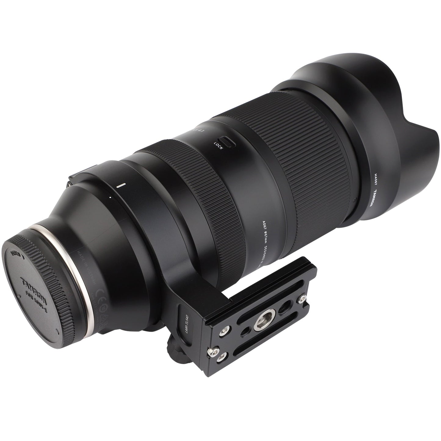 Haoge LMR-TL540 Lens Collar for Tamron 50-400mm A067,100-400mm f/4.5-6.3 Di VC USD A035 Lens built-in Arca Type Quick Release Plate Replace Tamron A035TM