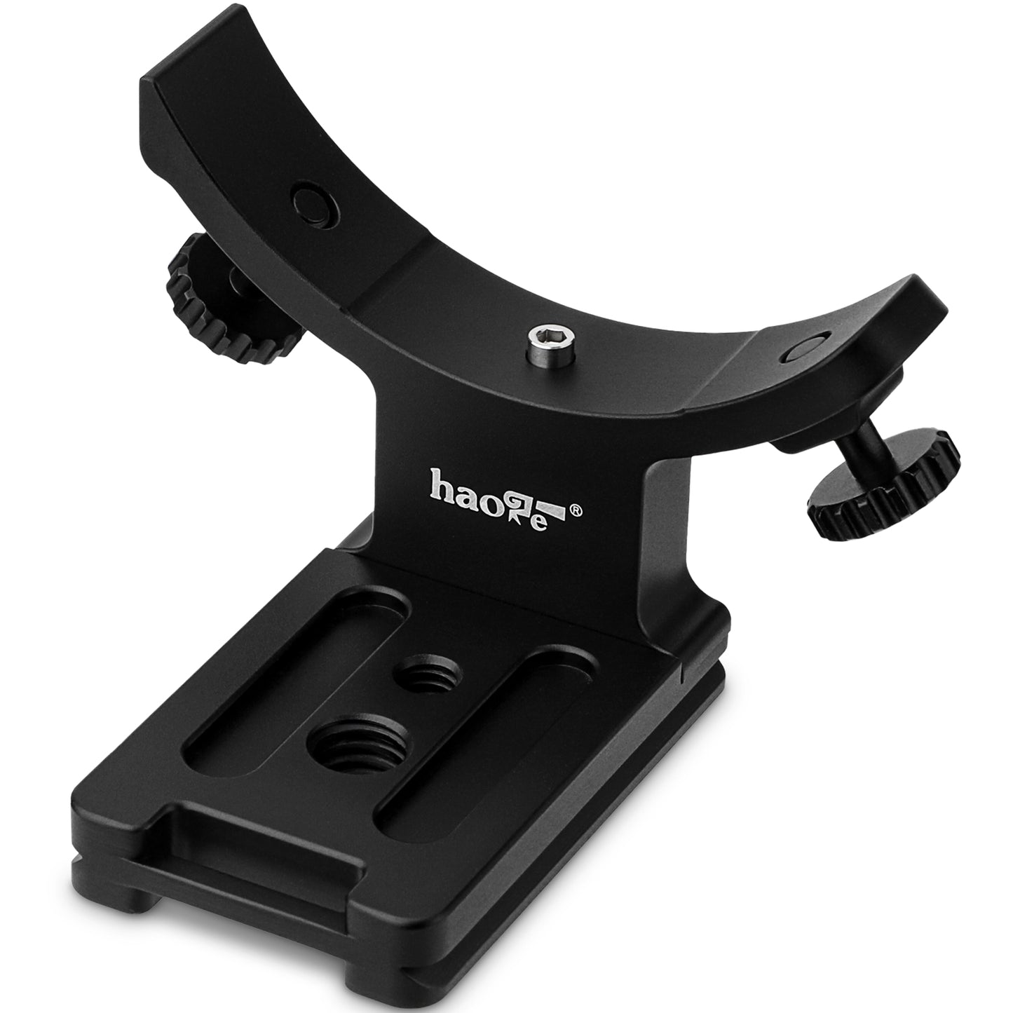 Haoge LMR-XF140 Lens Collar Replacement Foot Tripod Mount Ring for Fujifilm Fuji Fujinon XF 100-400mm F4.5-5.6 R LM OIS WR XF100-400mmF4.5-5.6 Lens built-in Arca Swiss Type Quick Release Plate