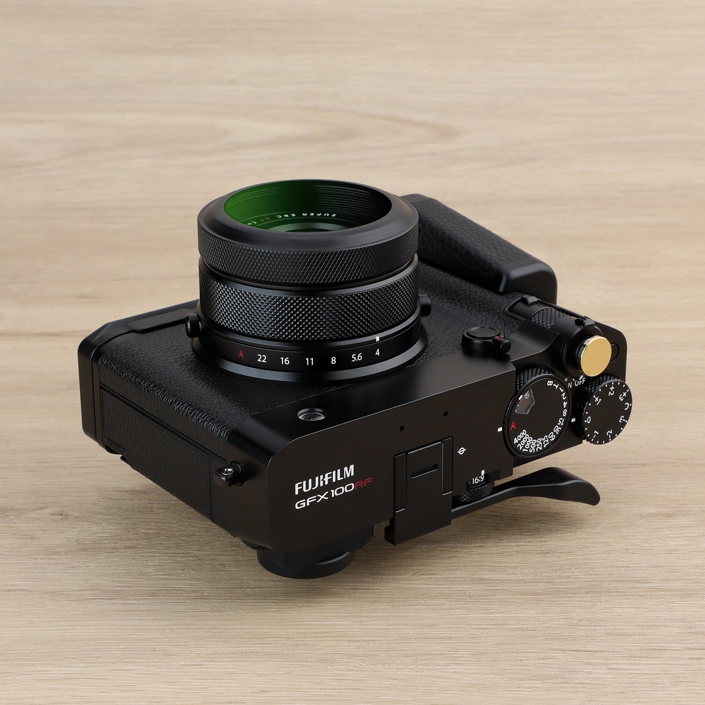Haoge MC UV Camera Lens Protection Filter for Fujifilm GFX100RF Camera Compatible with Original lens cap, No Lens Hood Adapter Needed. Black LUV-GFXUV-B
