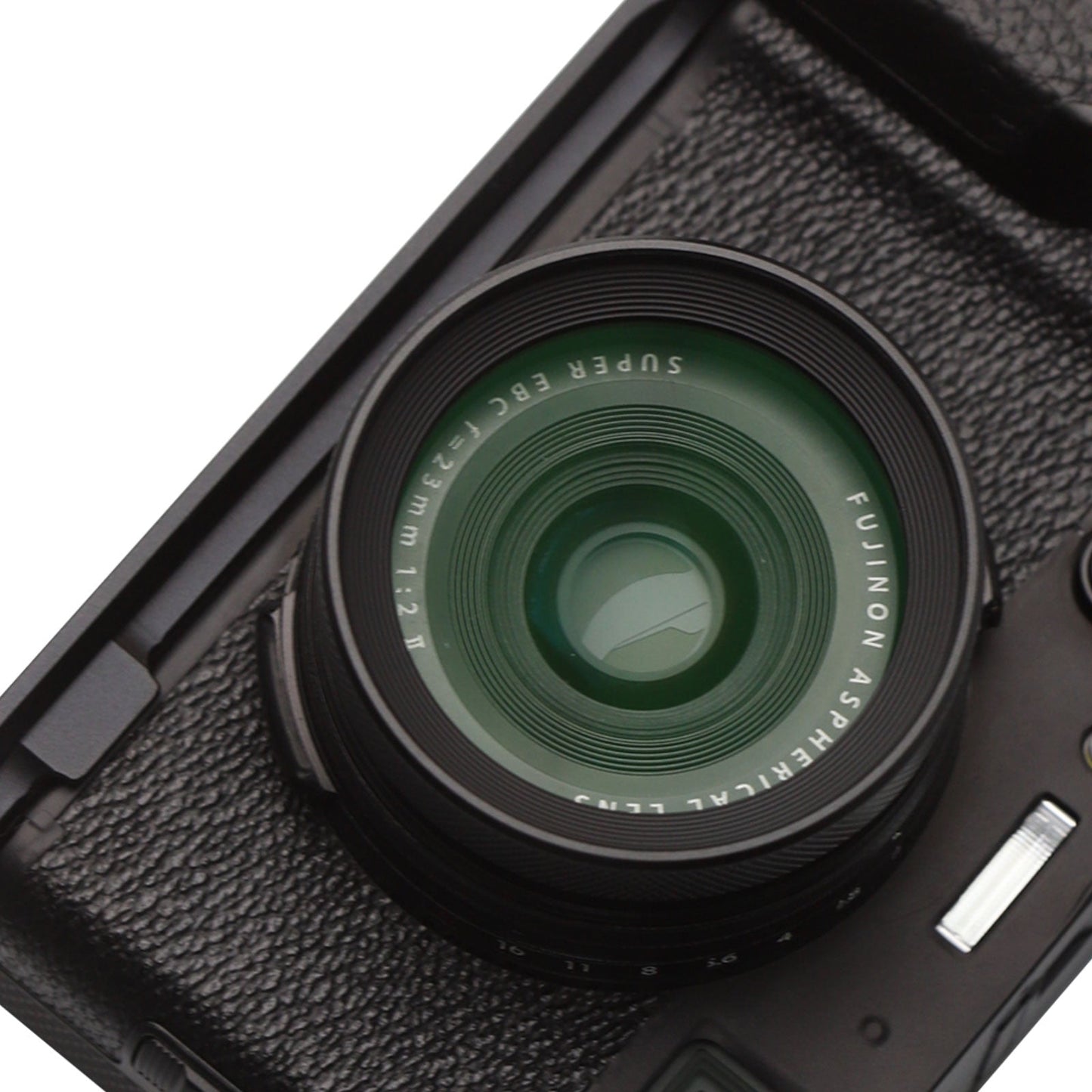 Haoge LUV-X100B Metal Lens Hood with MC UV Protection Multicoated Ultraviolet Lens Filter for Fujifilm X100F X100T X100S X100 X70 Fuji Camera 2in1 accessory set Black