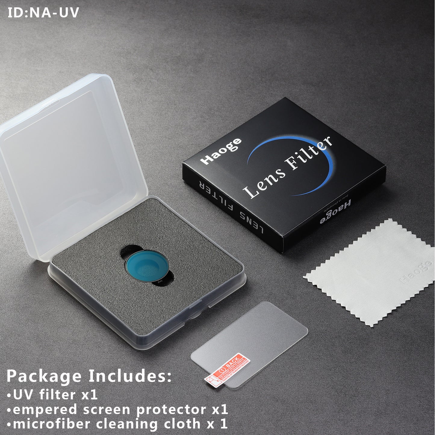 Haoge UV Filter for DJI Osmo Nano, Multi Coated Lens Protect Filter,Ultra Slim Aluminum Frame HD Optical Glass with Screen Protector