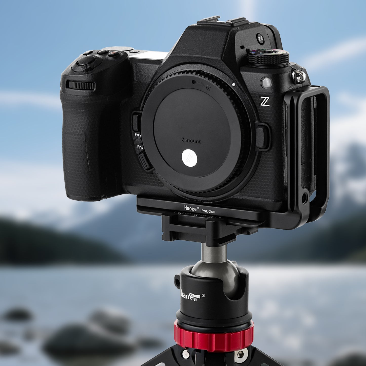 Haoge PNL-Z6II L Bracket for Nikon Z5 Z6 Z7 Z6II Z6III Z7II Camera , Arca Style Compatiable Quick Release Plate