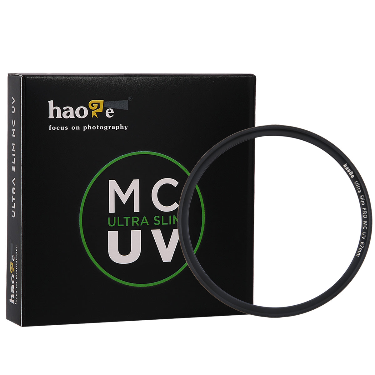 Haoge 67mm Ultra Slim MC UV Protection Multicoated Ultraviolet Lens Filter for Canon Nikon Sony Minolta Pentax Olympus Panasonic Leica Zeiss Tamron Digital Camera DSLR Lens