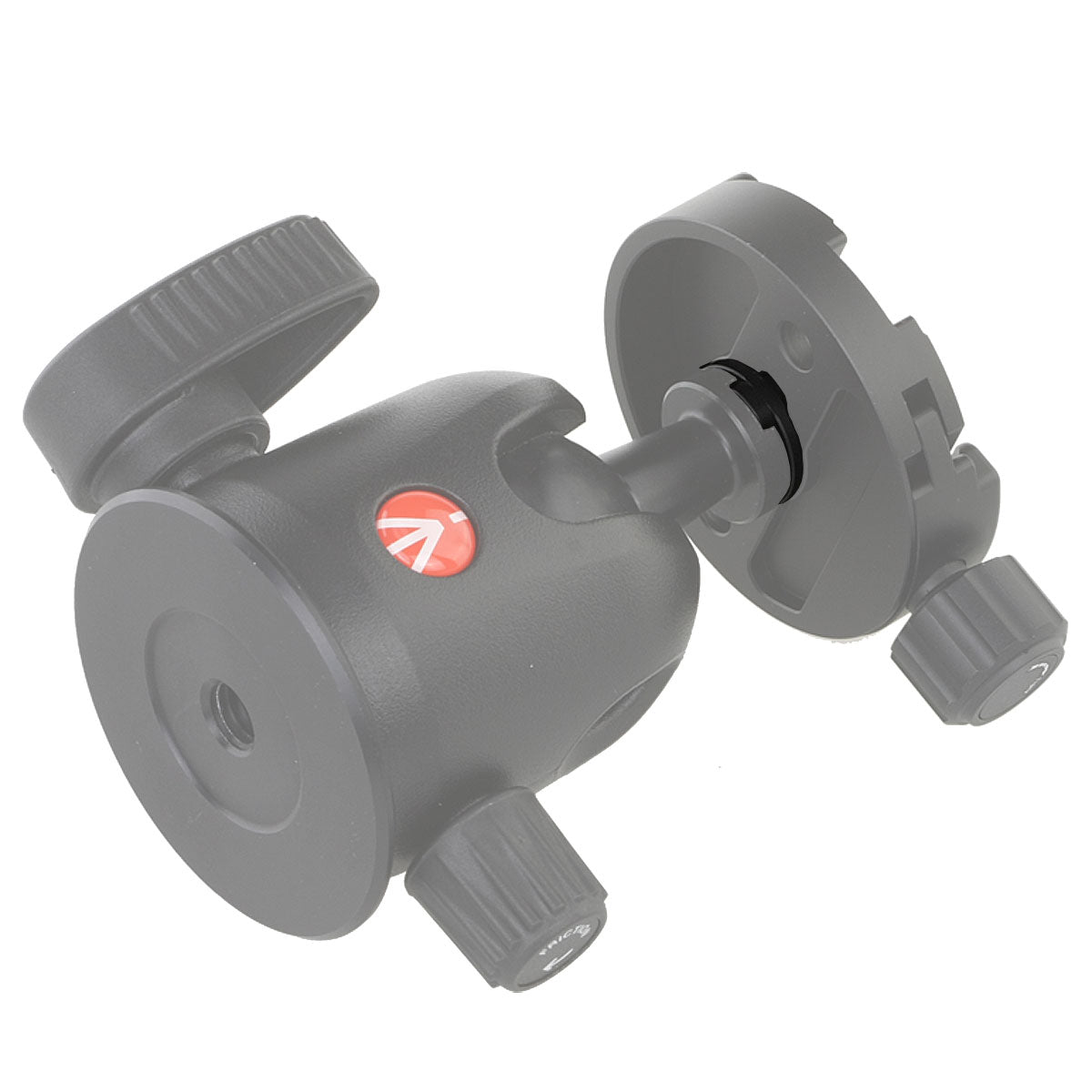 Haoge Female to Male Boss Adapter for Replace Manfrotto Bogen Tripod Ball Head to Arca Swiss Compatible Quick Release Clamp