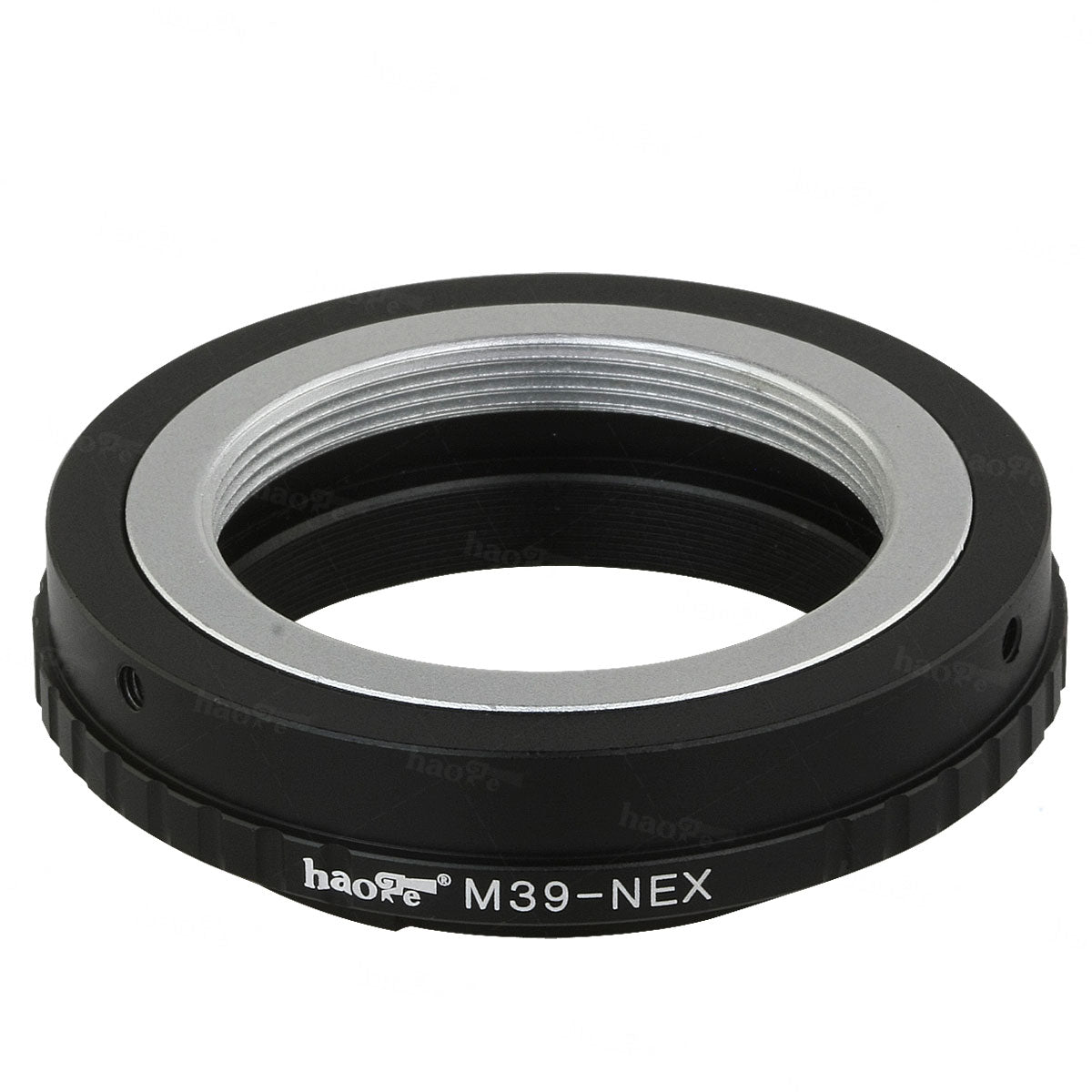 Haoge Lens Mount Adapter for 39mm M39 Mount Lens to Sony E-mount NEX Camera such as NEX-3, NEX-5, NEX-5N, NEX-7, NEX-7N, NEX-C3, NEX-F3, a6300, a6000, a5000, a3500, a3000, NEX-VG10, VG20 Aluminum