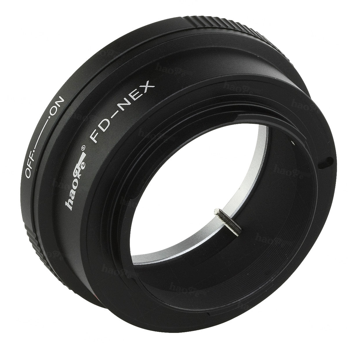 Haoge Lens Mount Adapter for Canon FD Mount Lens to Sony E-mount NEX Camera such as NEX-3, NEX-5, NEX-5N, NEX-7, NEX-7N, NEX-C3, NEX-F3, a6300, a6000, a5000, a3500, a3000, NEX-VG10, VG20