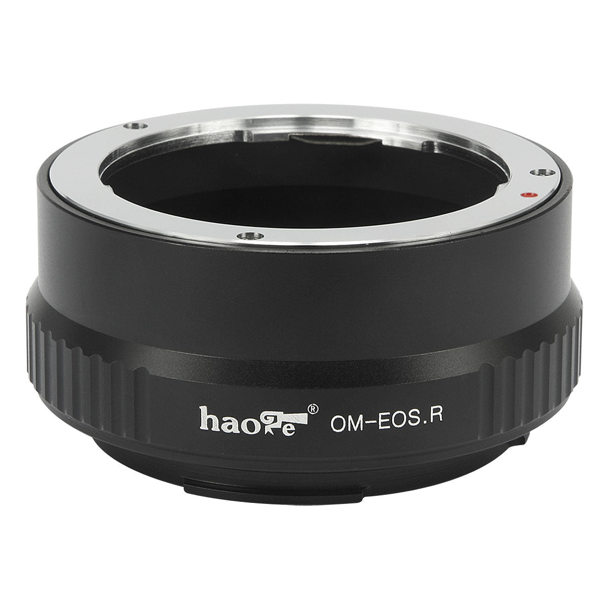 Haoge Manual Lens Mount Adapter for Olympus OM Lens to Canon RF Mount Camera Such as Canon EOS R