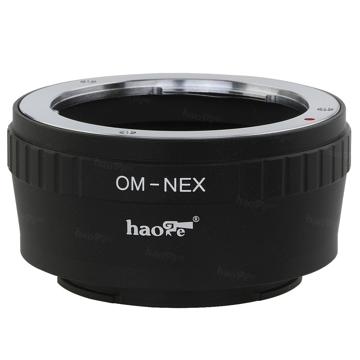 Haoge Lens Mount Adapter for Olympus Zuiko OM Mount Lens to Sony E-mount NEX Camera such as NEX-3, NEX-5, NEX-5N, NEX-7, NEX-7N, NEX-C3, NEX-F3, a6300, a6000, a5000, a3500, a3000, NEX-VG10, VG20