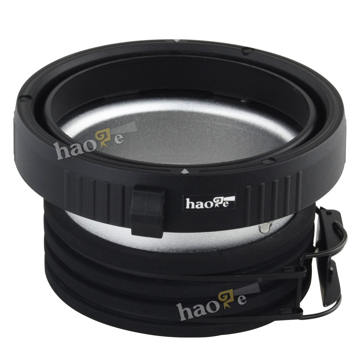 Haoge Profoto to Elinchrom Mount Speedring Ring Adapter Converter for Studio Light Strobe Flash Monolight