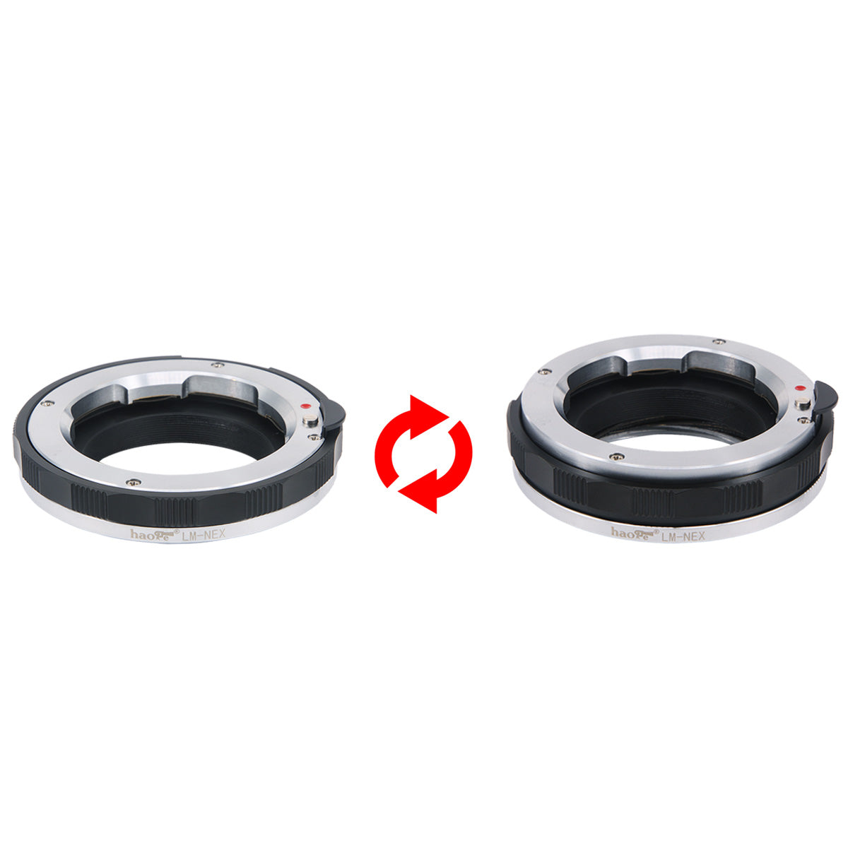 Haoge Manual Macro Focus Lens Mount Adapter for Leica M LM Lens to Sony E-mount NEX Camera such as NEX-3, NEX-5, NEX-5N, NEX-7, NEX-7N, a6500, a6300, a6000, a5000, a3500, a3000, NEX-VG10, VG20 Copper