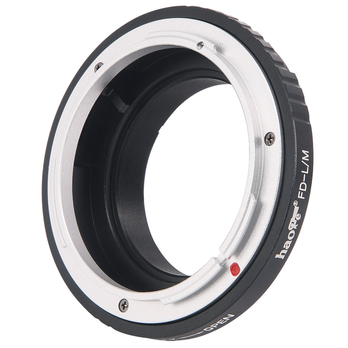 Haoge Lens Mount Adapter for Canon FD mount Lens to Leica M-mount Camera such as M240, M240P, M262, M3, M2, M1, M4, M5, CL, M6, MP, M7, M8, M9, M9-P, M Monochrom, M-E, M, M-P, M10, M-A