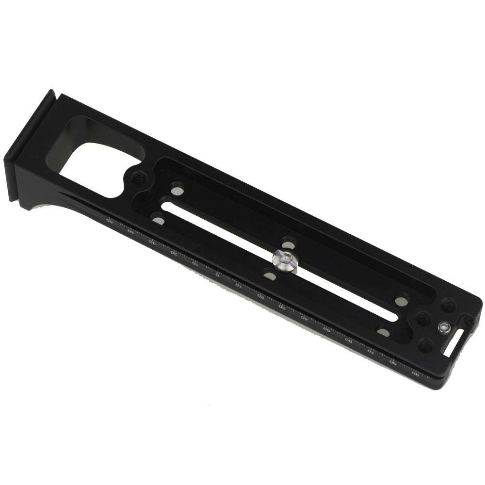 Haoge LVR-200AS 200mm Dual Dovetails Nodal Slide Vertical Rail with 90 Degree Quick Release Dovetail Compatible with Arca-Swiss SUNWAYFOTO