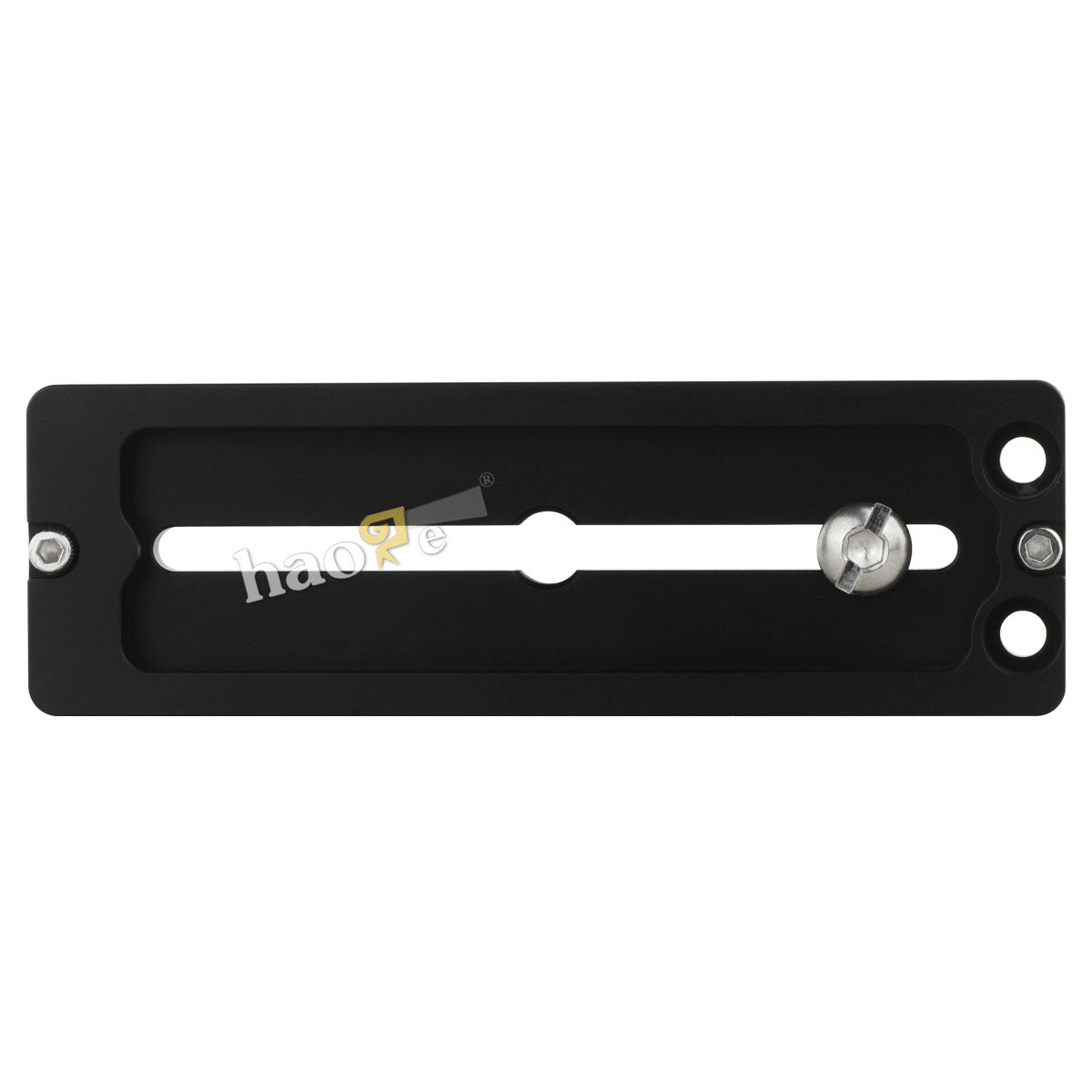 Haoge 120mm Multi-purpose Long Quick Release Extender Rail Sliding Plate for Camera Tripod Ballhead Clamp fit Benro Arca Swiss Sunwayfoto