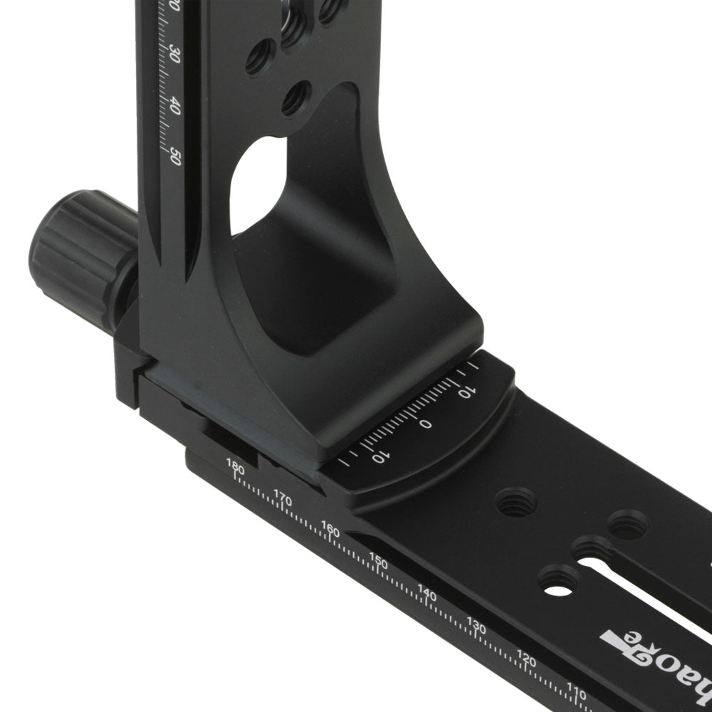 Haoge Quick Release L Plate Set for Panorama Panoramic Head Fit Arca Swiss Sunwayfoto Markins Sirui Kirk RRS Benro AS