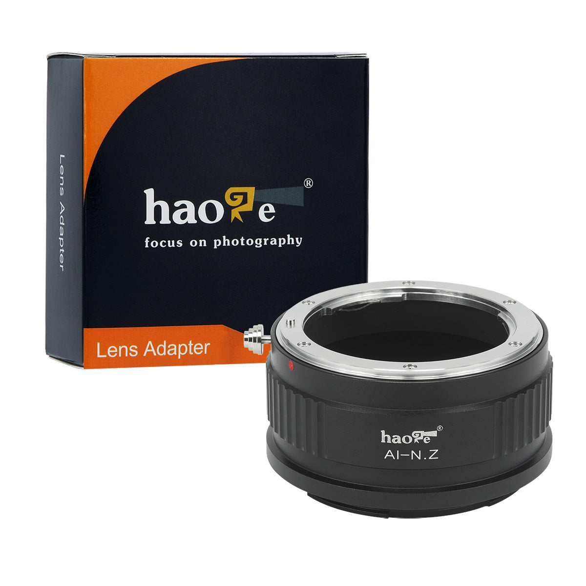 Haoge Manual Lens Mount Adapter for Nikon Nikkor F / AI / AIS / D Lens to Nikon Z Mount Camera Such as Z6 Z7