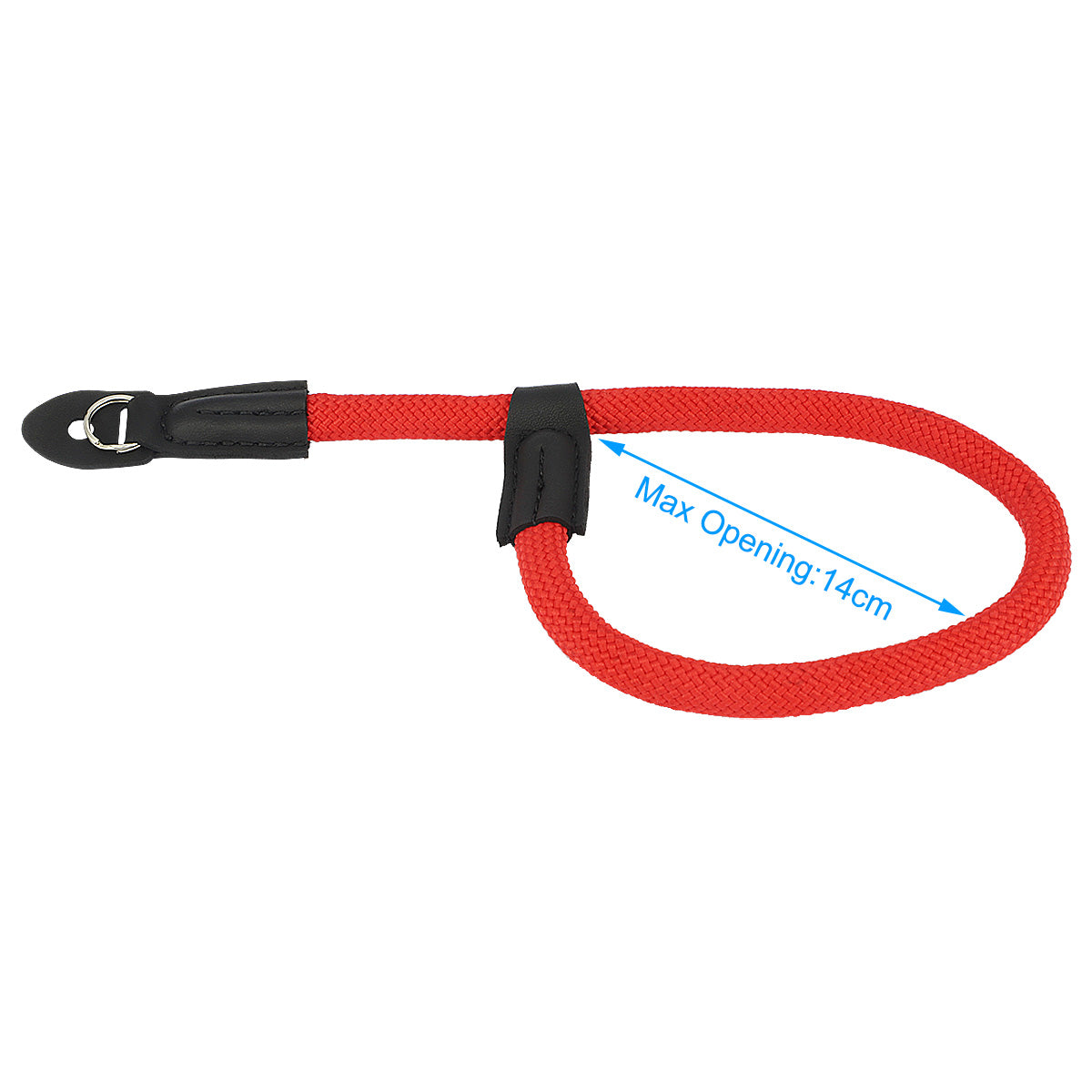 Haoge Camera Hand Wrist Strap for Olympus E-M1 E-M5 II III E-M10 II III E-P5 E-PL5 E-PL6 E-PL7 E-PL8 E-PL9 E-PL10 SH-1 SH-2 SH-3 PEN-F EM1 EM5 EM10 EP5 EPL7 EPL8 EPL9 EPL10 PENF Climbing Rope Red