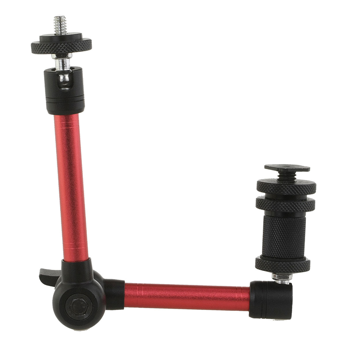 Haoge 11 Inch Adjustable Friction Articulating Magic Arm for DSLR Camera LCD Monitor LED Light Red