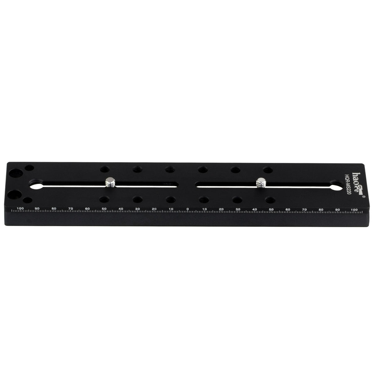 Haoge 220mm Long Sliding Quick Release Plate For Manfrotto Rapid Connect Clamp Benro Sirui Fluid Video Head Tripod Ball Heads