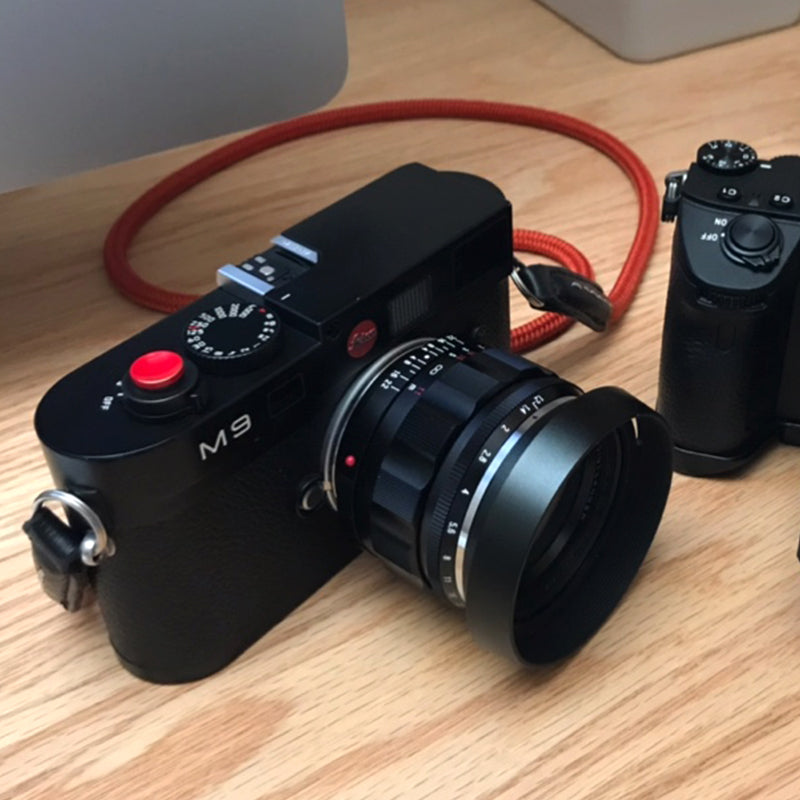 Haoge LH-VM36 Bayonet Metal Round Lens Hood Shade Compatible with Voigtlander Nokton Aspherical ASPH 40mm f/1.2 VM , 35mm f1.2 VM , 50mm f1.2 VM Leica M Lens replaces LH-8 Black