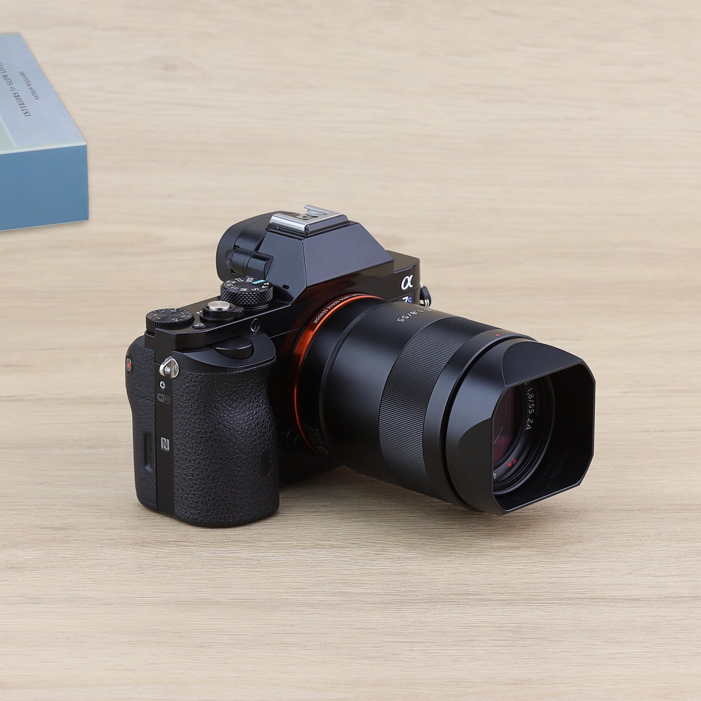 Haoge LH-RX1B Square Metal Bayonet Lens Hood Shade for Sony Cyber Shot DSC RX1 RX1R RX1RII RX1RIII and FE 35MM F2.8 55MM/F1,8 Lens