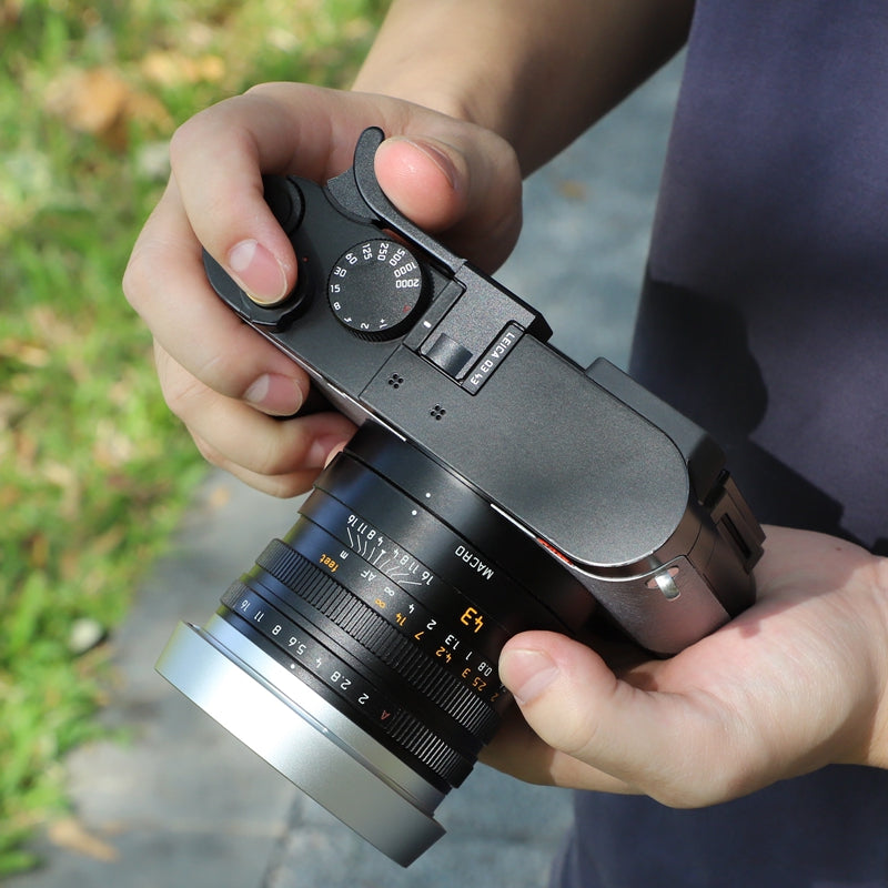 Haoge Metal Thumb Up Grip for Leica Q3 / Q3 43 Camera Digital AccessoriesTHB-Q3B Hot Shoe Thumb Up Rest Support Handgrip