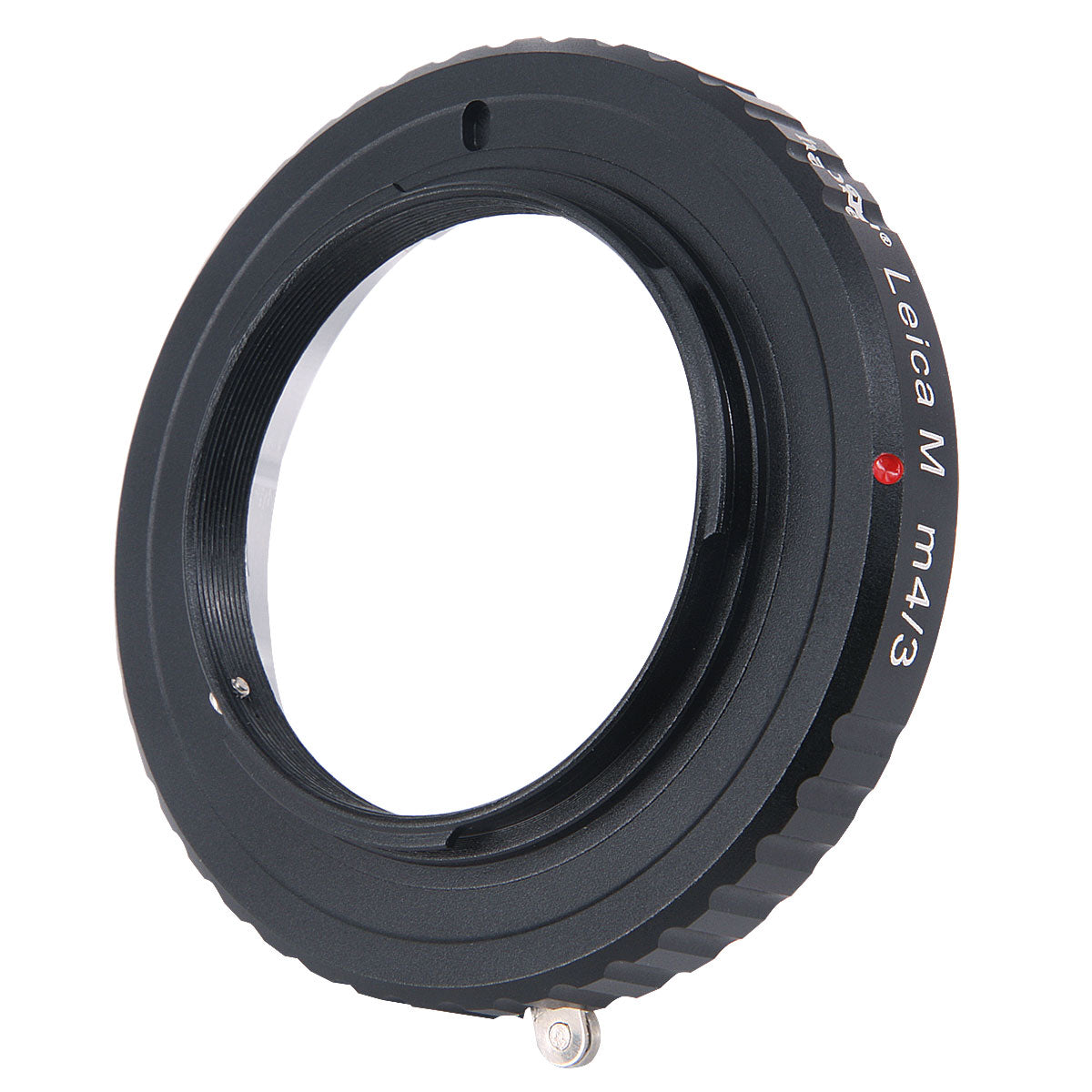Haoge Manual Lens Mount Adapter for Leica M LM Lens to Olympus and Panasonic Micro Four Thirds MFT M4/3 M43 Mount Camera